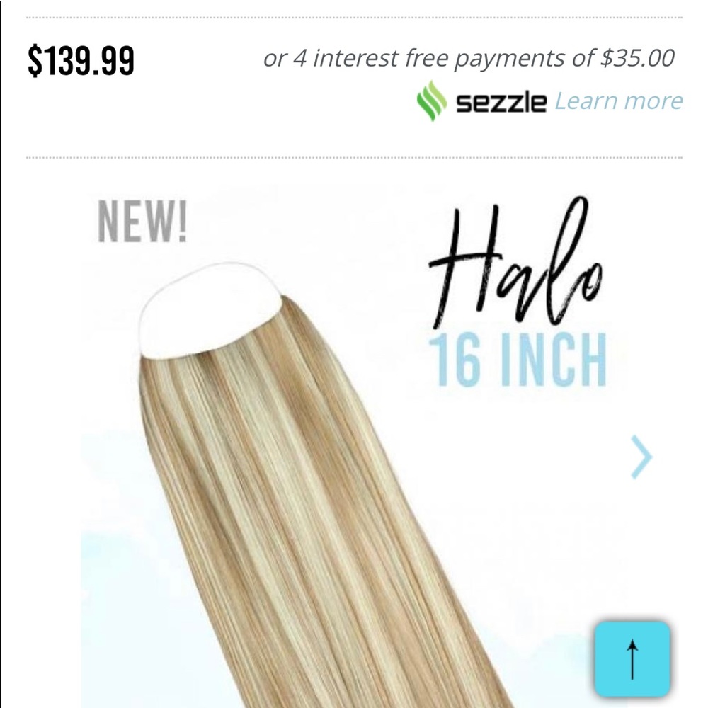 ZALA 16 inch halo extensions with bag/accessories